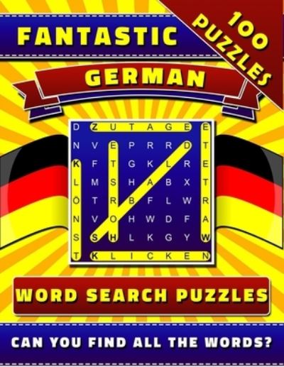 Cover for Gale Barsony · Fantastic German Word Search Puzzles (Paperback Book) (2021)