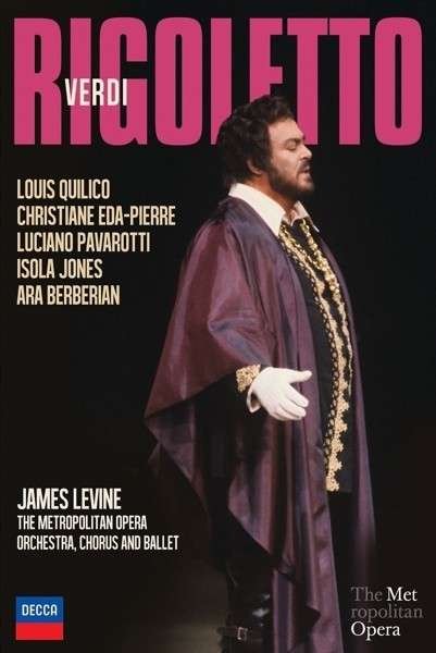 Cover for Luciano Pavarotti · Verdi: Rigoletto (DVD) (2014)