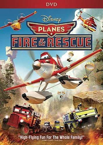 Cover for Planes Fire &amp; Rescue (DVD) (2014)