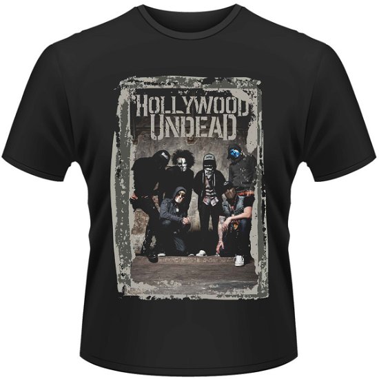 Cover for Hollywood Undead =t-shirt · Hollywood Undead: Cement Photo (T-Shirt Unisex Tg. M) (N/A) [size M] [Black edition] (2015)