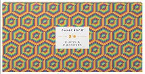 Cover for Games Room · Chess &amp; Checkers - Orange and Green Edition (DIV) (2022)