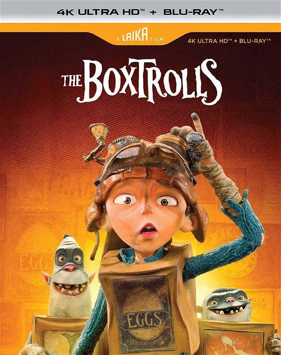 Cover for Boxtrolls (4K UHD Blu-ray) (2023)
