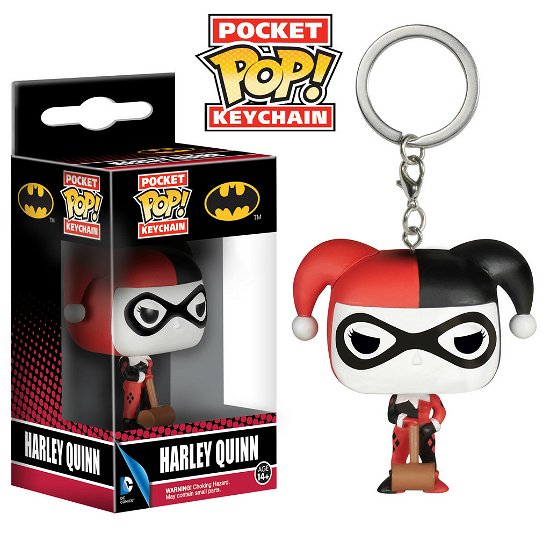 Dc Comics - Harley Quinn - Funko Pocket Pop! Keychain: - Merchandise - Funko - 0849803044848 - October 31, 2014