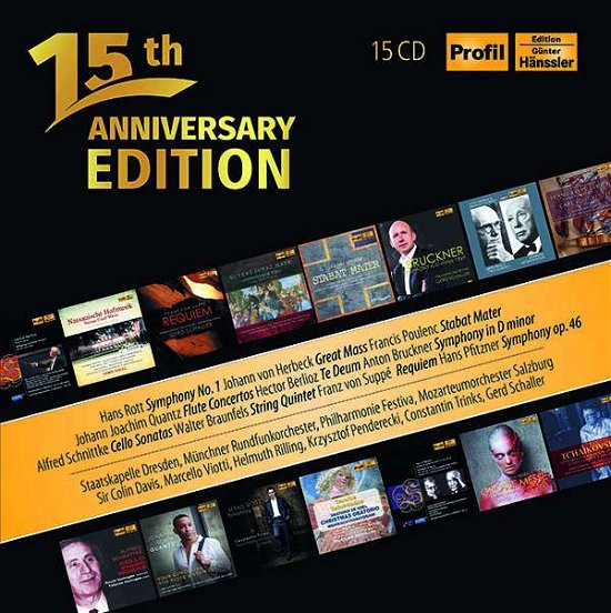Cover for Various Artists · * 15th Anniversary Edition / 15 Jahre Profil Medien (CD) (2018)