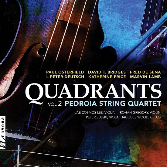 Cover for Price / Pedroia String Quartet / Wood · Quadrants 2 (CD) (2018)