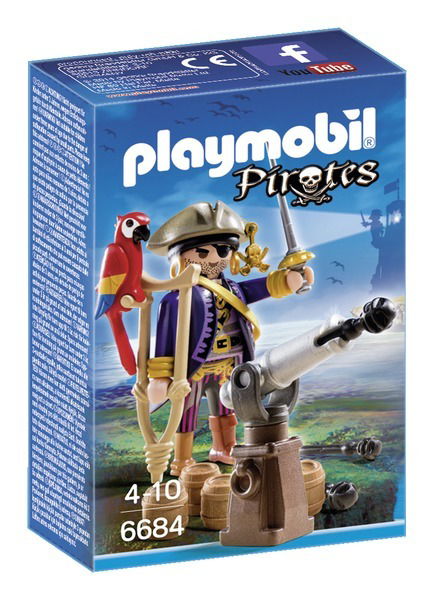 Cover for Playmobil · Piratenkapitein E?noog (6684) (N/A)