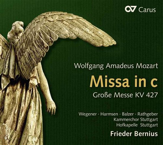 Missa in C  - Grosse Messe Kv427 - Wolfgang Amadeus Mozart - Musiikki - CARUS - 4009350832848 - keskiviikko 1. helmikuuta 2017