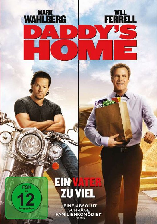 Cover for Mark Wahlberg,will Ferrell,linda Cardellini · Daddys Home-ein Vater Zu Viel (DVD) (2016)