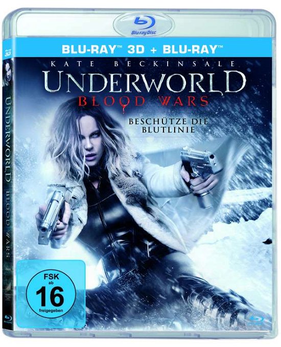 Cover for Underworld · Underworld: Blood Wars (3d &amp; 2d Blu-ray) (Import) (Blu-ray) (2017)
