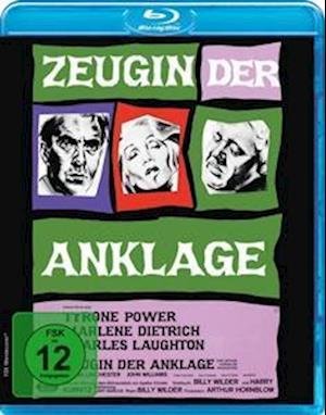 Cover for Billy Wilder · Zeugin Der Anklage (Blu-ray) (2023)