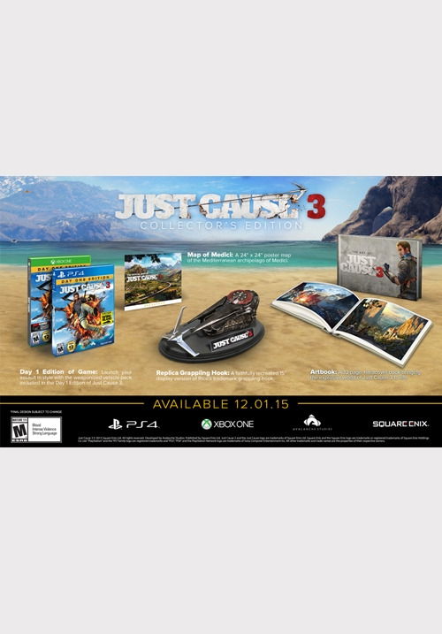 Cover for Square Enix · Just Cause 3 - Collector's Edition (PS4)