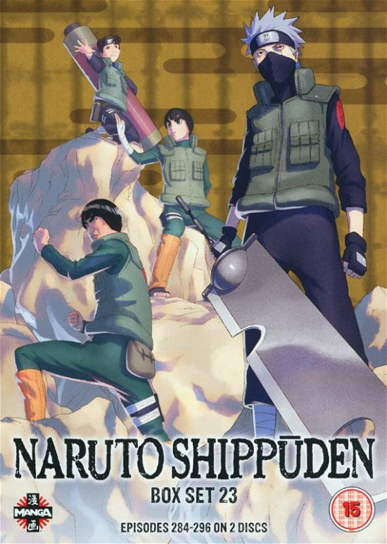Cover for Manga · Naruto Shippuden Box 23 (Episodes 284-296) (DVD) (2016)