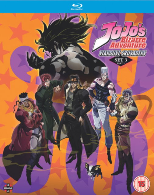 JoJos Bizarre Adventure Set 3 - Stardust Crusaders Part 2 (Episodes 25 to 48) - Jojos Bizarre Adventure Set 3 - Film - Crunchyroll - 5022366608848 - 17. februar 2020