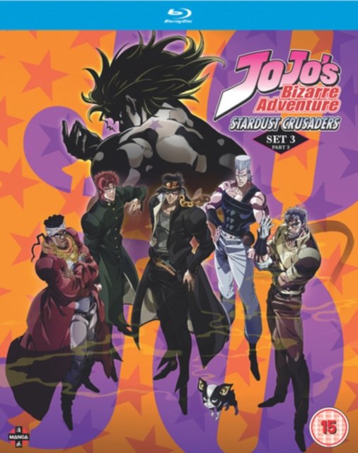 Cover for Jojos Bizarre Adventure Set 3 · JoJos Bizarre Adventure Set 3 - Stardust Crusaders Part 2 (Episodes 25 to 48) (Blu-ray) (2020)
