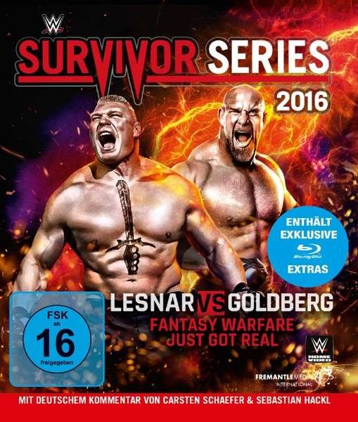 Cover for Wwe · Wwe: Survivor Series 2016 (Blu-ray) (2017)