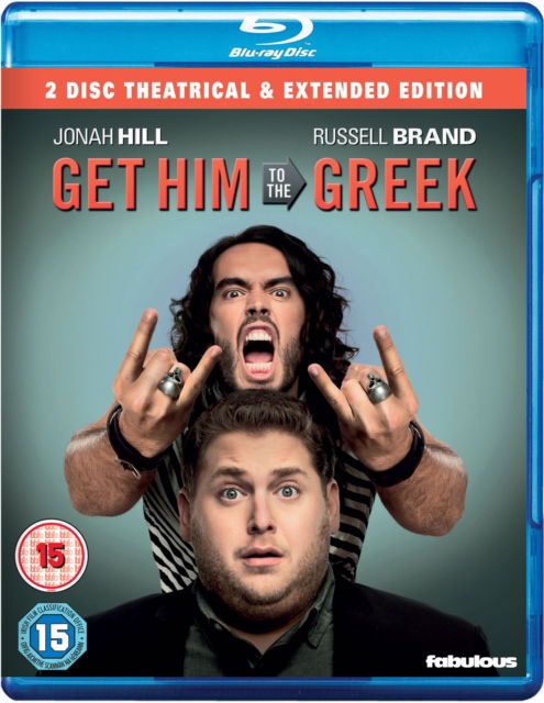 Cover for Get Him to the Greek · Get Him To The Greek (Blu-ray) [Ext. edition] (2019)