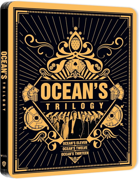 Ocean'S Trilogy (Steelbook) (3 4K Ultra Hd + 3 Blu-Ray) -  - Movies - Wb - 5051891197848 - May 23, 2024