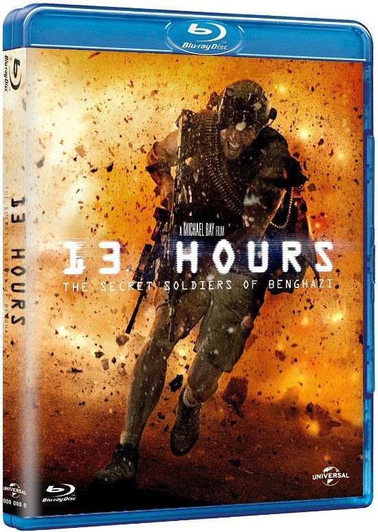 Cover for 13 Hours - the Secret Soldiers (Blu-ray) (2016)