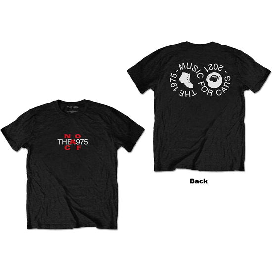 Cover for The 1975 · The 1975 Unisex T-Shirt: Music For Cars (Black) (Back Print) (T-shirt) [size L] [Black - Unisex edition] (2021)