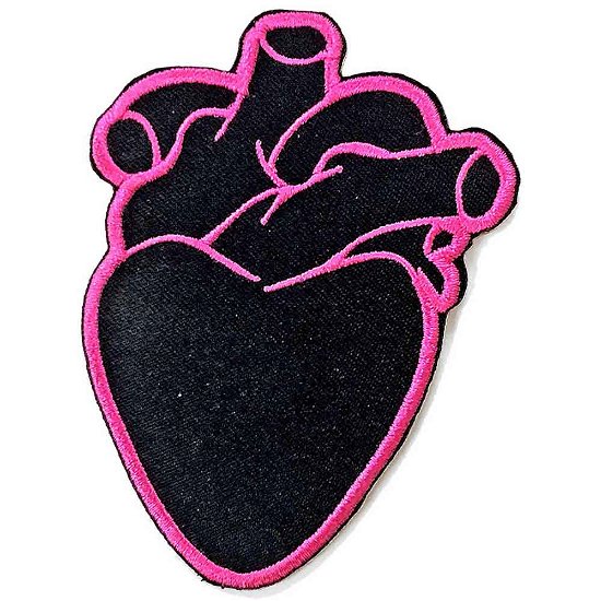 Yungblud Standard Woven Patch: Heart - Yungblud - Merchandise -  - 5056561000848 - 