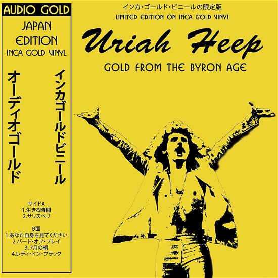 Cover for Uriah Heep · Gold from the Byron Era (Gold Vinyl) (LP) (2019)