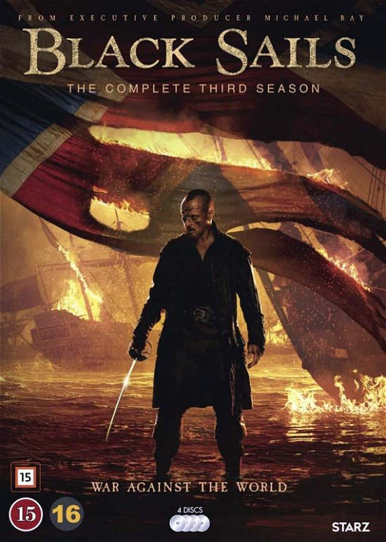 Cover for Black Sails · The Complete Third Season (DVD) (2017)