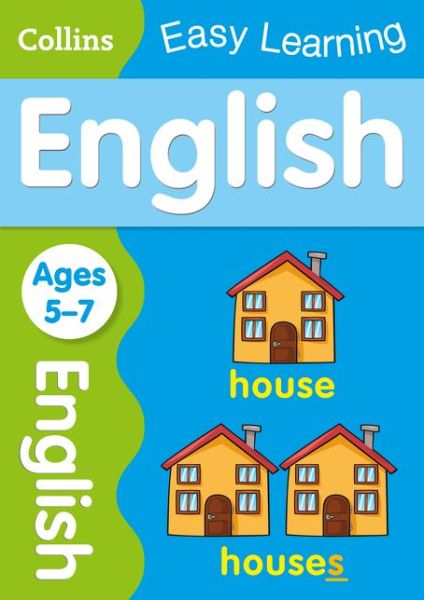 Cover for Collins Easy Learning · English Ages 5-7: Ideal for Home Learning - Collins Easy Learning KS1 (Paperback Book) (2014)