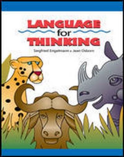 Cover for McGraw Hill · Language for Thinking, Teacher Presentation Book A - DISTAR LANGUAGE SERIES (Hardcover Book) (2001)