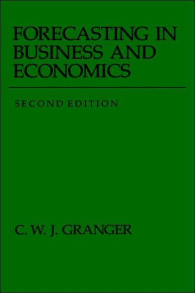 Cover for Paul Newbold · Forecasting in Business and Economics - Economic Theory, Econometrics, and Mathematical Economics (Paperback Book) (1986)