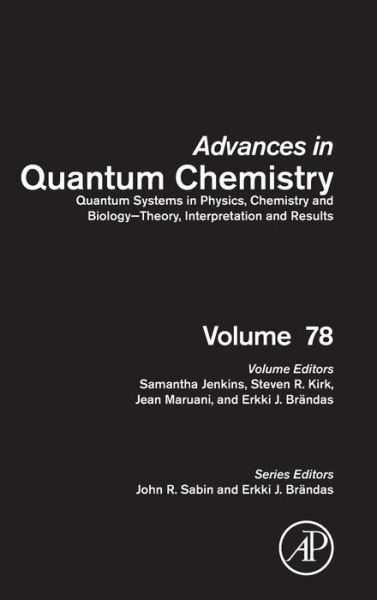 Cover for Samantha Jenkins · Quantum Systems in Physics, Chemistry and Biology - Theory, Interpretation and Results (Hardcover Book) (2019)