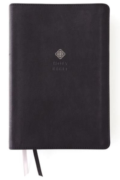 Cover for Zondervan Publishing Company · NIV, Men's Devotional Bible, Large Print, Leathersoft, Black, Comfort Print (Bog) (2023)