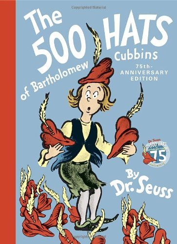 Cover for Dr Seuss · The 500 Hats of Bartholomew Cubbins (Inbunden Bok) [Reissue edition] (1989)