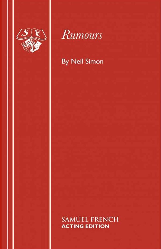 Cover for Neil Simon · Rumours - Acting Edition S. (Taschenbuch) [Rev Acting edition] (1997)