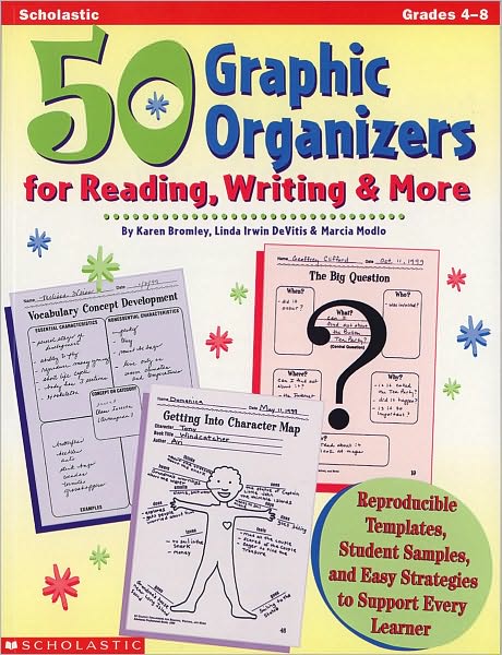 Marcia Modlo · 50 Graphic Organizers for Reading, Writing & More (Grades 4-8) (Paperback Book) (1999)