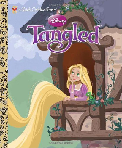 Tangled (Disney Tangled) (Little Golden Book) - Ben Smiley - Książki - Golden/Disney - 9780736426848 - 14 września 2010