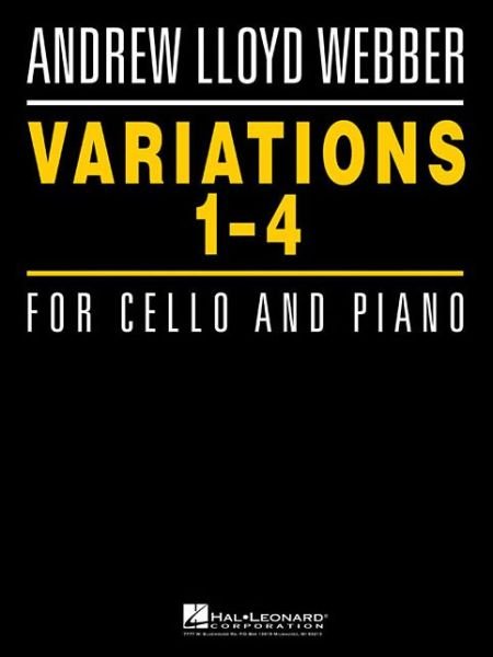 Cover for Andrew Lloyd Webber · Variations 1-4 For Cello And Piano (Paperback Bog) (1992)