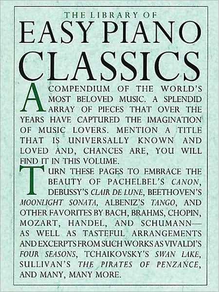 Cover for Hal Leonard Publishing Corporation · Library of Easy Piano Classics (Bok) (1991)