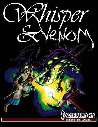Cover for Jeffrey Tadlock · Whisper &amp; Venom: Pathfinder Edition (Paperback Book) (2014)