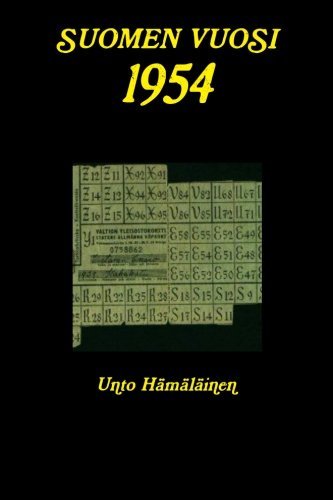 Cover for Unto Hämäläinen · Suomen Vuosi 1954 (Paperback Book) [Finnish edition] (2014)