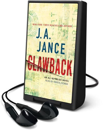 Cover for J A Jance · Clawback (N/A) (2016)