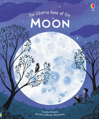Cover for Laura Cowan · Usborne Book of the Moon (Hardcover bog) (2019)