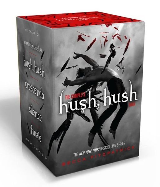 Cover for Becca Fitzpatrick · The Complete Hush, Hush Saga: Hush, Hush; Crescendo; Silence; Finale (The Hush, Hush Saga) (Paperback Book) [Boxed Set edition] (2013)