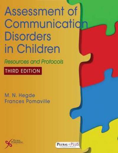 Cover for M. N. Hegde · Assessment of Communication Disorders in Children: Resources and Protocols (Paperback Book) [3 Revised edition] (2016)