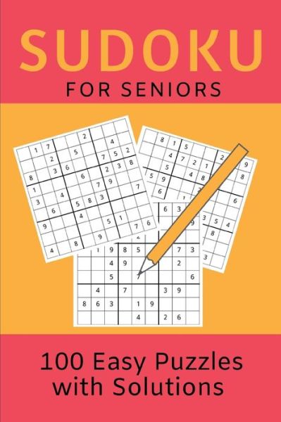 Cover for Mylene P Mercier Puzzle Books · Sudoku for Seniors (Paperback Book) (2019)