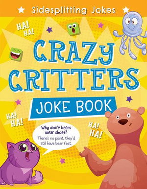 Cover for Lisa Regan · Crazy Critters Joke Book (Hardcover Book) (2019)