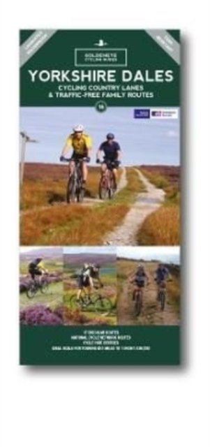 Cover for Al Churcher · Yorkshire Dales Cycling Country Lanes Map - Goldeneye Cycling Guides (Map) (2024)