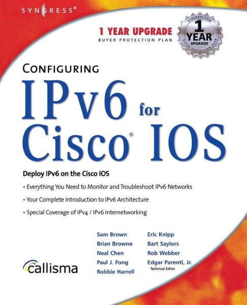 Cover for Syngress · Configuring IPv6 For Cisco IOS (Paperback Book) (2002)