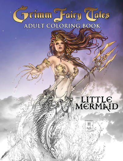 Cover for Meredith Finch · Grimm Fairy Tales Adult Coloring Book: The Little Mermaid (Paperback Book) (2018)