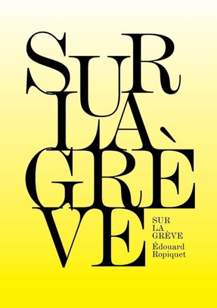 Cover for Ropiquet · Sur la grève (Bog) (2020)
