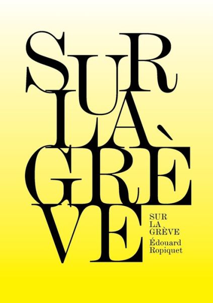 Cover for Ropiquet · Sur la grève (Bok) (2020)